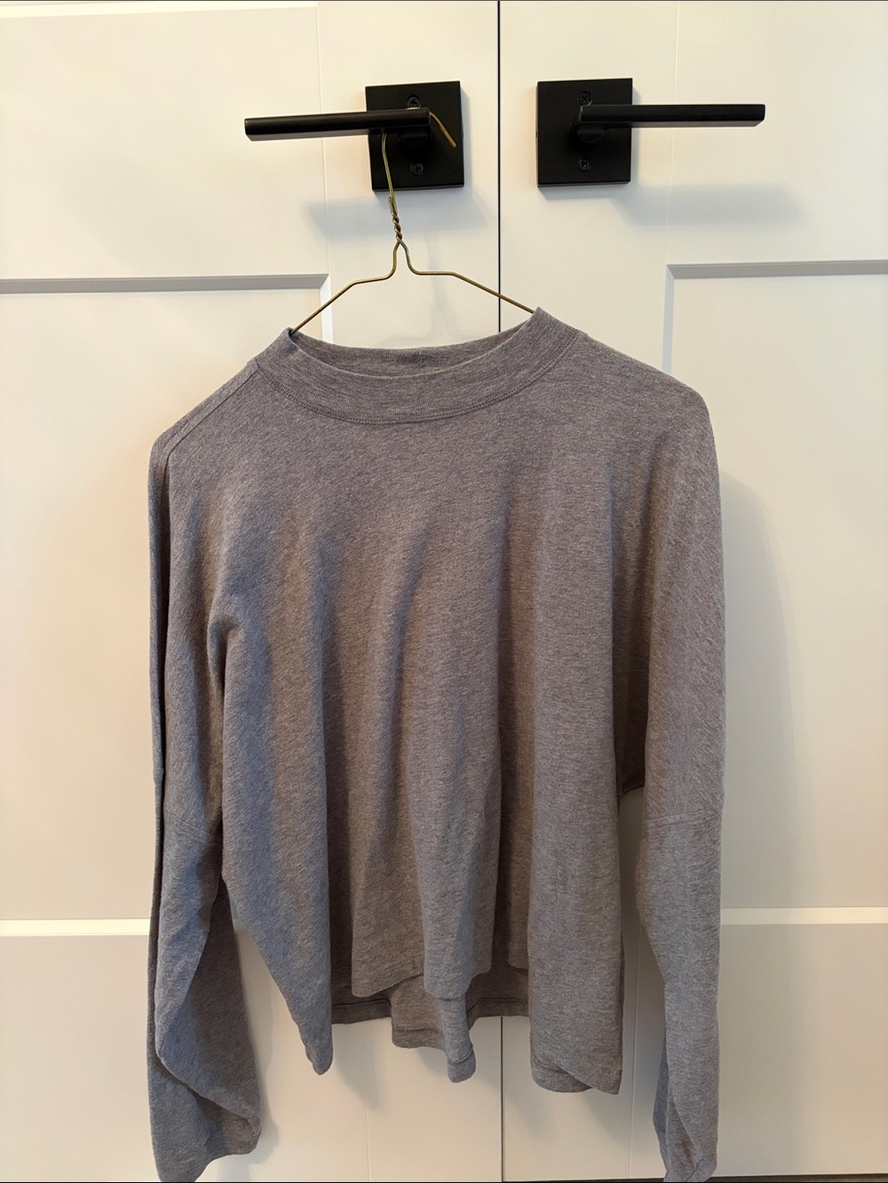 aerie Heather Gray Crewneck Sweatshirt